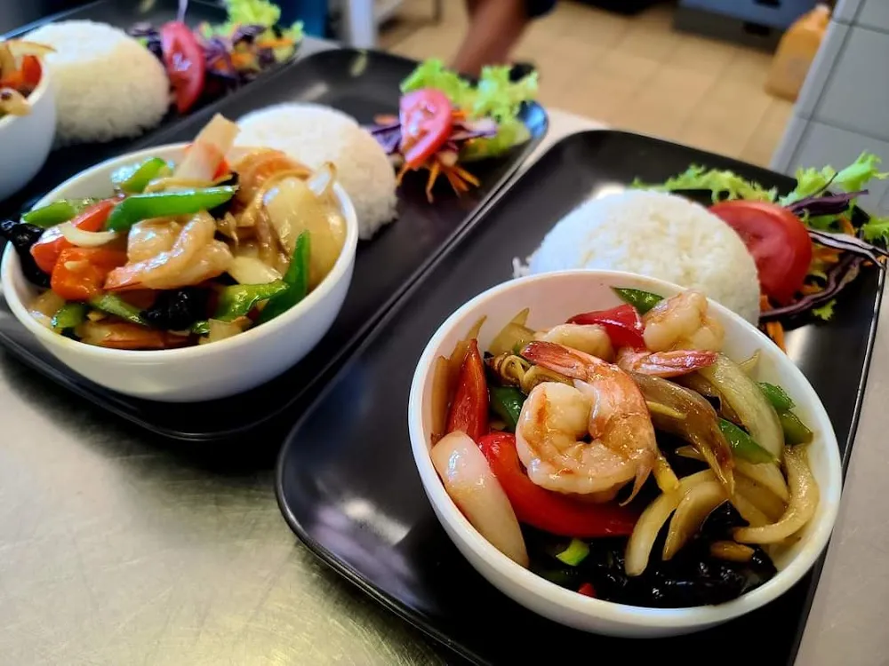 Gambas Sauté Au Gingembre