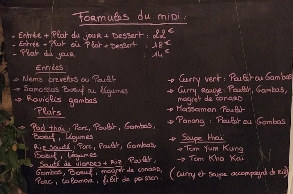 SingThong Thaï - Menu Image 3